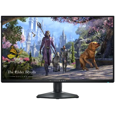 Alienware AW2725QF Gaming Monitor, 27" 16:9 IPS 3840x2160 up to 180Hz or 1920x1080 up to 360Hz, 0.5ms GtG, 1000:1, 400 cd/m2, G-Sync, 2x HDMI, 1xDP…