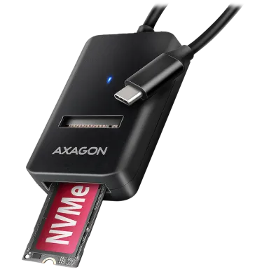 AXAGON ADM2-CM USB-C 3.2 Gen2 - 1x NVMe/SATA SDD Adapter