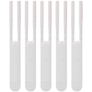 Ubiquiti 5-PACK of UAP-AC-M-EU Networking Interface - (1) 10/100/1000 Ethernet Port/ Power Method 24V Passive PoE (Pairs 4, 5+