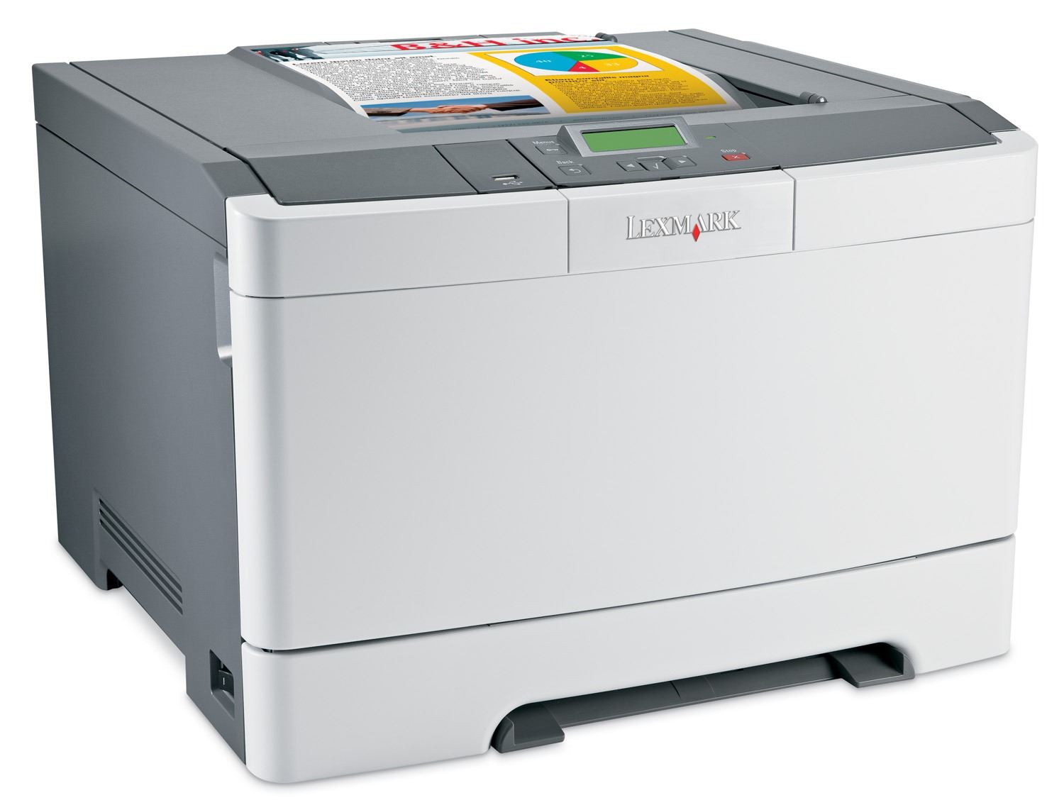  Lexmark C544dn цветен лазерен принтер